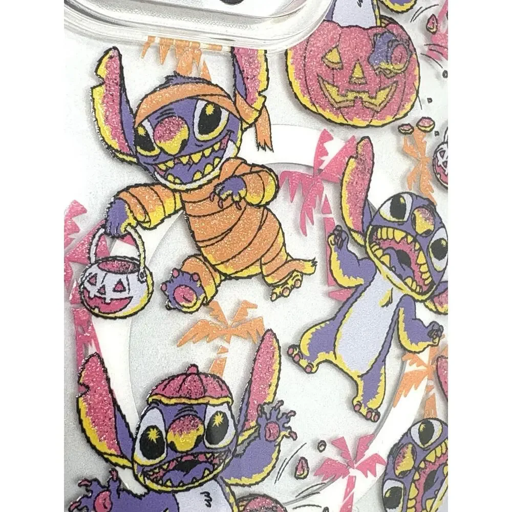 Disney Stitch Halloween iPhone 16 Pro Max Case Skinny Dip Glitter Mummy NIP